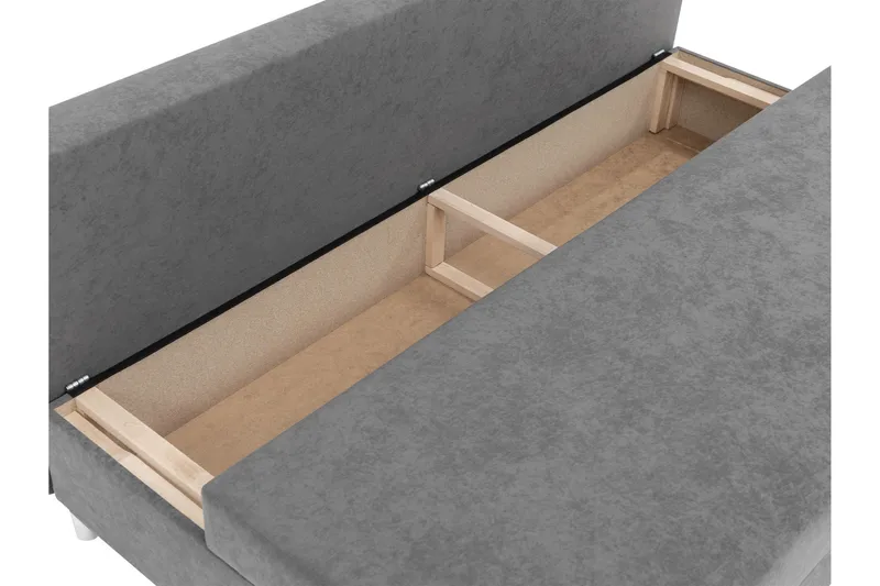 Eifion Bäddsoffa 3-sits - Grå - Products - Möbler - Soffa - Bäddsoffa - 3 sits bäddsoffa