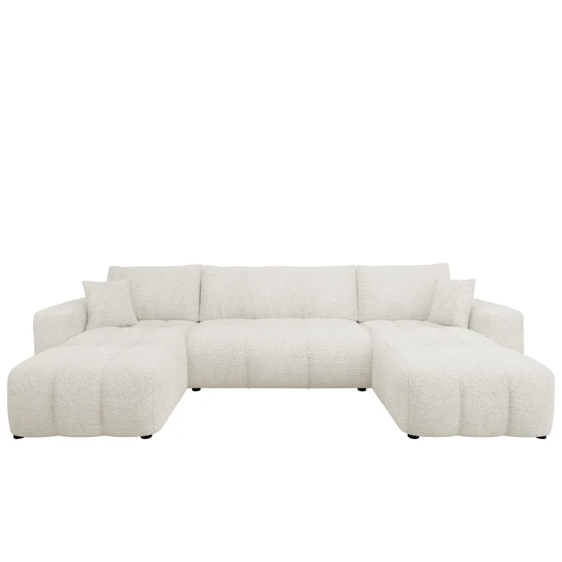 Flo Bäddsoffa Dubbeldivan 4-sits, Vit