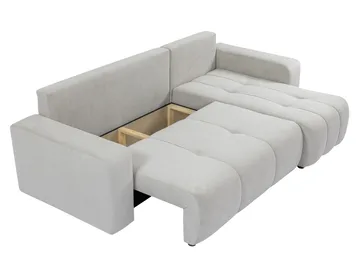 Flo Bäddsoffa med Divan 3-sits - Grön - Products - Möbler - Soffa - Bäddsoffa - Bäddsoffa divan