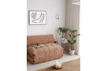 Foldy Bäddfåtölj Camel - Camel - Products - Möbler - Soffa - Bäddsoffa - 2 sits bäddsoffa