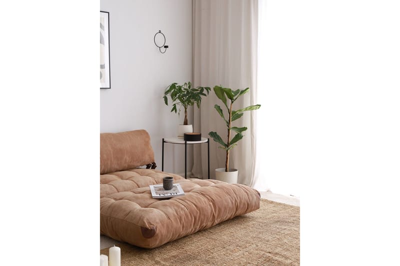 Foldy Bäddfåtölj Camel - Camel - Products - Möbler - Soffa - Bäddsoffa - 2 sits bäddsoffa