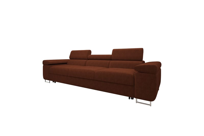 Gabina Bäddsoffa 3-sits i Manchester - Brun - Products - Möbler - Soffa - Bäddsoffa - 3 sits bäddsoffa