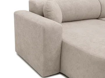 Hanish Bäddsoffa Dubbeldivan 5-sits - Beige - Products - Möbler - Soffa - Bäddsoffa - U bäddsoffa
