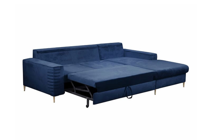 Kintore 3-sits Hörnbäddsoffa Dark blue - Products - Möbler - Soffa - Bäddsoffa - Hörnbäddsoffa