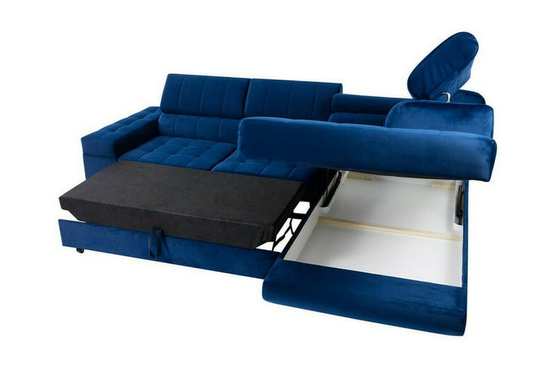 Kintore 3-sits Hörnbäddsoffa Dark green - Products - Möbler - Soffa - Bäddsoffa - Bäddsoffa längsbäddad