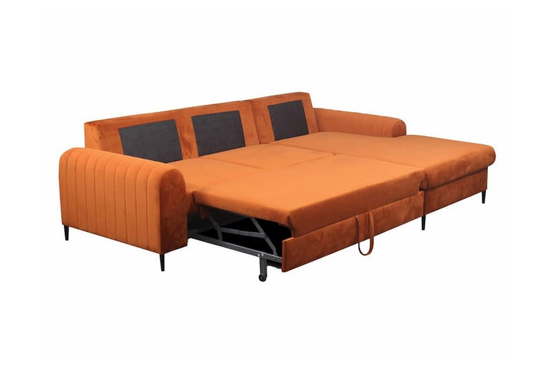 Kintore 3-sits Hörnbäddsoffa Yellow - Products - Möbler - Soffa - Bäddsoffa - Hörnbäddsoffa