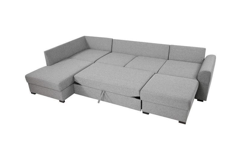 Kintore 4-sits Hörnbäddsoffa White - Products - Möbler - Soffa - Bäddsoffa - Bäddsoffa divan