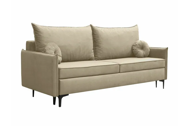 Knocklong 2-sits Bäddsoffa beige