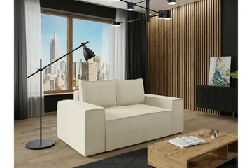 Knocklong 2-sits Bäddsoffa Cream - Products - Möbler - Soffa - Bäddsoffa - 2 sits bäddsoffa