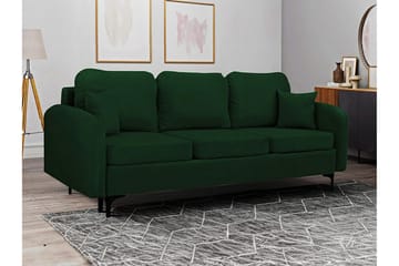 Knocklong 2-sits Bäddsoffa Dark green - Products - Möbler - Soffa - Bäddsoffa - Bäddsoffa längsbäddad
