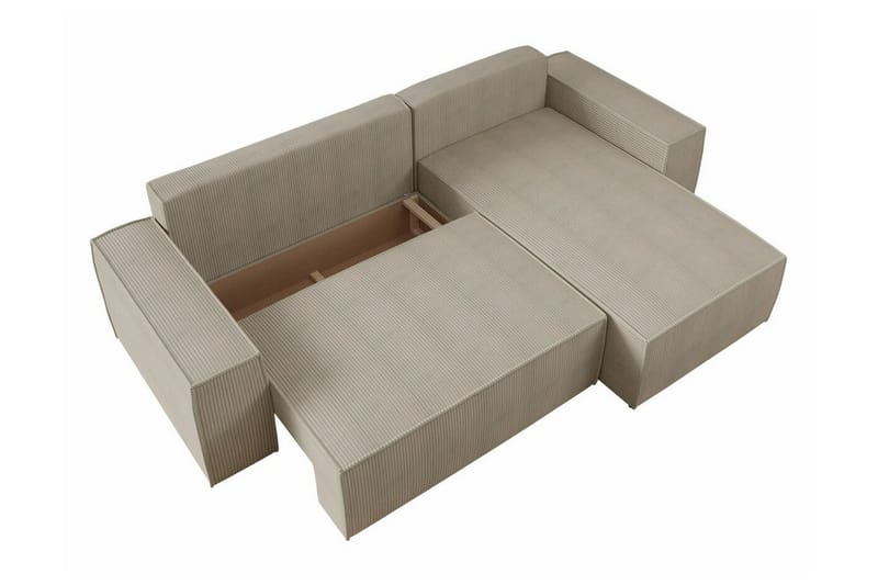 Knocklong 3-sits Hörnbäddsoffa - Grå - Products - Möbler - Soffa - Bäddsoffa - Hörnbäddsoffa