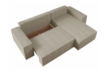 Knocklong 3-sits Hörnbäddsoffa - Grön - Products - Möbler - Soffa - Bäddsoffa - Hörnbäddsoffa