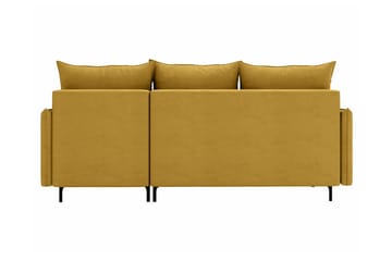 Knocklong 3-sits Hörnbäddsoffa - Gul - Products - Möbler - Soffa - Bäddsoffa - Bäddsoffa divan