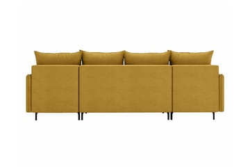 Knocklong 4-sits Hörnbäddsoffa - Blå - Products - Möbler - Soffa - Bäddsoffa - Hörnbäddsoffa