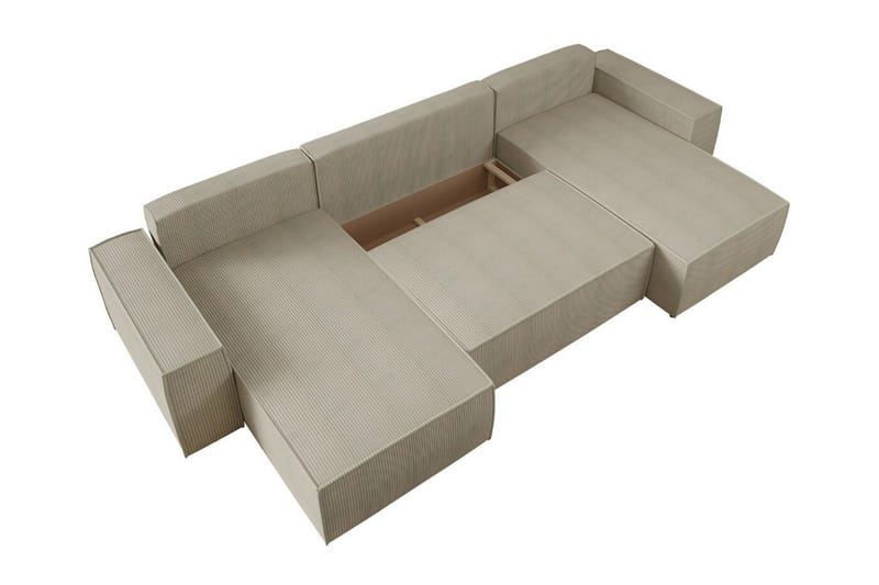 Knocklong 4-sits Hörnbäddsoffa - Rosa - Products - Möbler - Soffa - Bäddsoffa - Hörnbäddsoffa