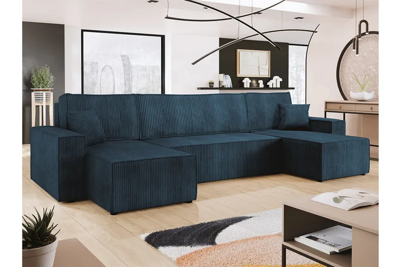 Magston 4-sits Hörnbäddsoffa - Products - Möbler - Soffa - Bäddsoffa - U bäddsoffa