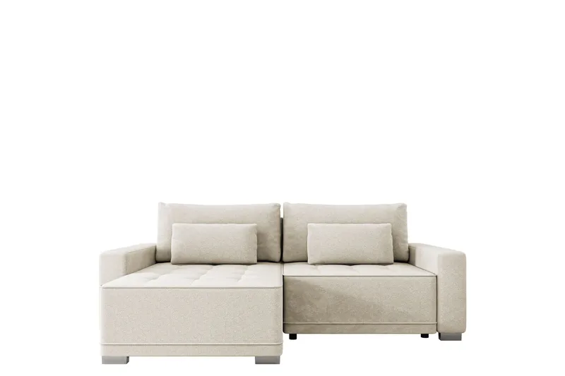 Manetto Bäddsoffa m. Divan 2-sits - Svart/Brun - Products - Möbler - Soffa - Bäddsoffa - Bäddsoffa divan