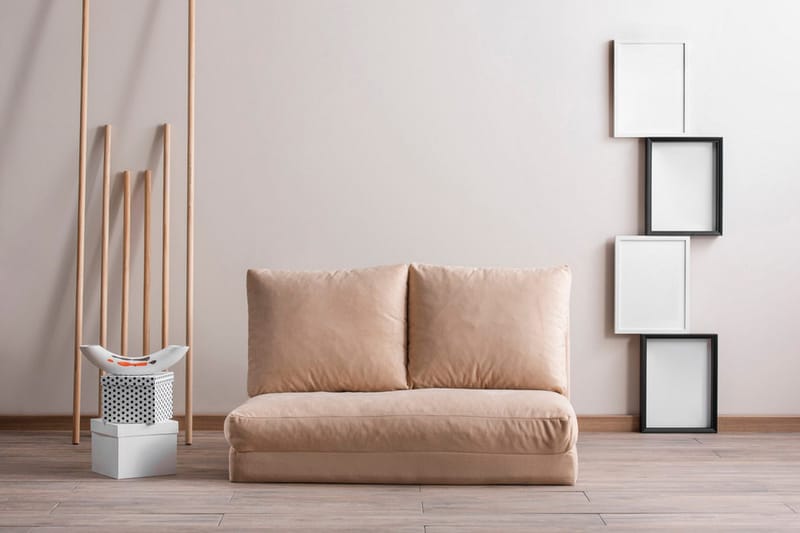 Maydena Bäddsoffa 2-sits 120x185 - Cream - Products - Möbler - Soffa - Bäddsoffa - 2 sits bäddsoffa