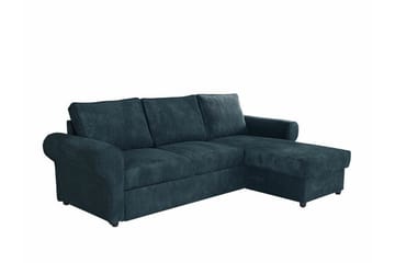 Midfeld 3-sits Hörnbäddsoffa Dark blue - Products - Möbler - Soffa - Bäddsoffa - Bäddsoffa divan