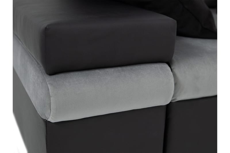 Naoma Bäddsoffa med Divan 4-sits - Grå - Products - Möbler - Soffa - Bäddsoffa - Bäddsoffa divan