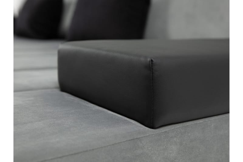 Naoma Bäddsoffa med Divan 4-sits - Marinblå - Products - Möbler - Soffa - Bäddsoffa - Bäddsoffa divan