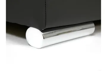 Niko U-Bäddsoffa 350x205x76 cm Divan Vänster - Grå/Svart - Products - Möbler - Soffa - Bäddsoffa - Bäddsoffa divan