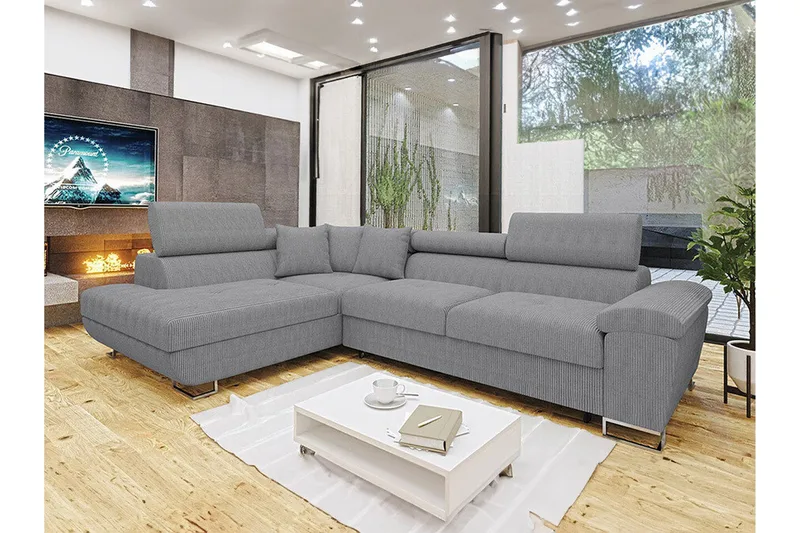 Reginia 3-sits Hörnbäddsoffa - Products - Möbler - Soffa - Bäddsoffa - Hörnbäddsoffa