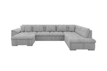 Sakri 5-sits Hörnbäddsoffa Light grey/Dark grey - Products - Möbler - Soffa - Bäddsoffa - Bäddsoffa divan