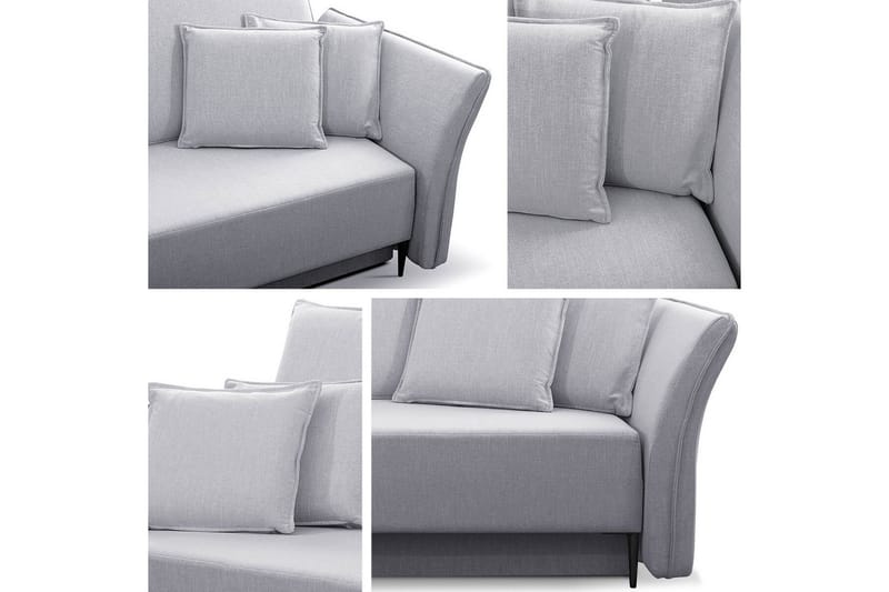 Staffin 3-sits Bäddsoffa Dark grey - Products - Möbler - Soffa - Bäddsoffa - 3 sits bäddsoffa