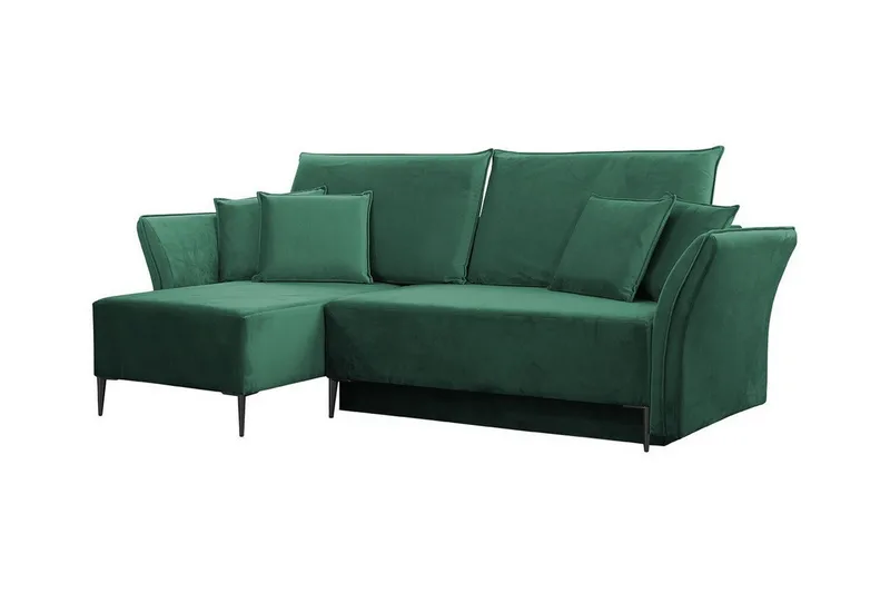 Staffin 3-sits Hörnbäddsoffa Dark green