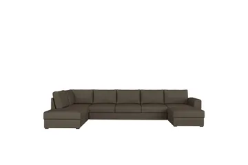 Taberk Bäddsoffa med Divan och Schäslong 5-sits