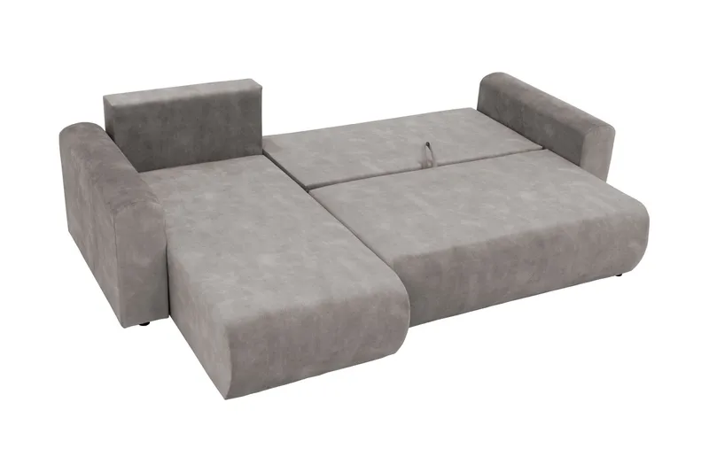 Tacon Bäddsoffa m. Divan 3-sits - Svart - Products - Möbler - Soffa - Bäddsoffa - Bäddsoffa divan