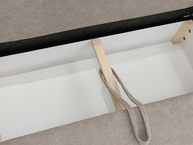 Uppland Bäddsoffa med Divan 3-sits - Grå - Products - Möbler - Soffa - Bäddsoffa - Bäddsoffa divan