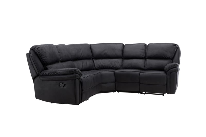 Saranda Reclinersoffa - Svart - Products - Möbler - Soffa - Biosoffa & reclinersoffa - 4 sits biosoffa & reclinersoffa