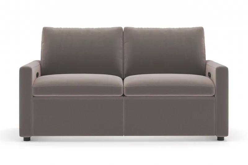 Barsele 2-sits Elektrisk Reclinersoffa, Brun
