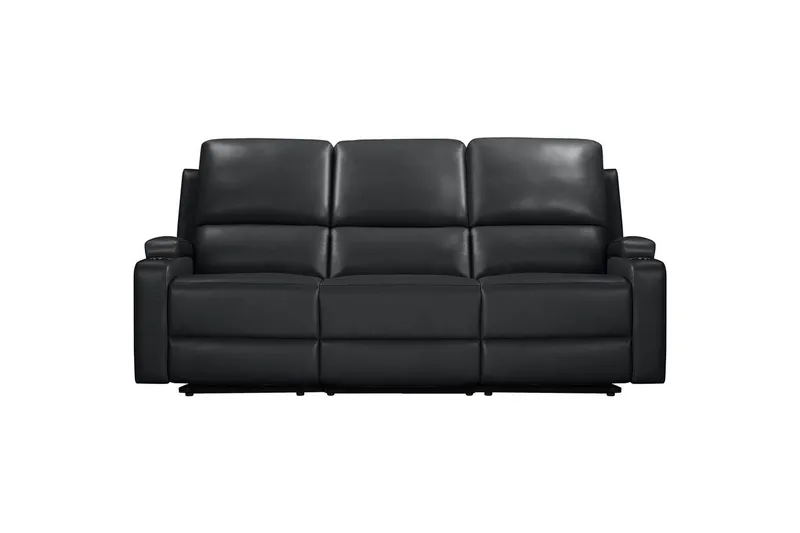 Dallas Reclinersoffa 3-sits, Svart