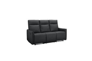 Lugo Reclinersoffa 3-sits - Svart - Products - Möbler - Soffa - Biosoffa & reclinersoffa