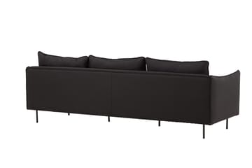 Brunskär Soffa 3-sits Svart - Vind - Products - Möbler - Soffa - 3 sits soffa