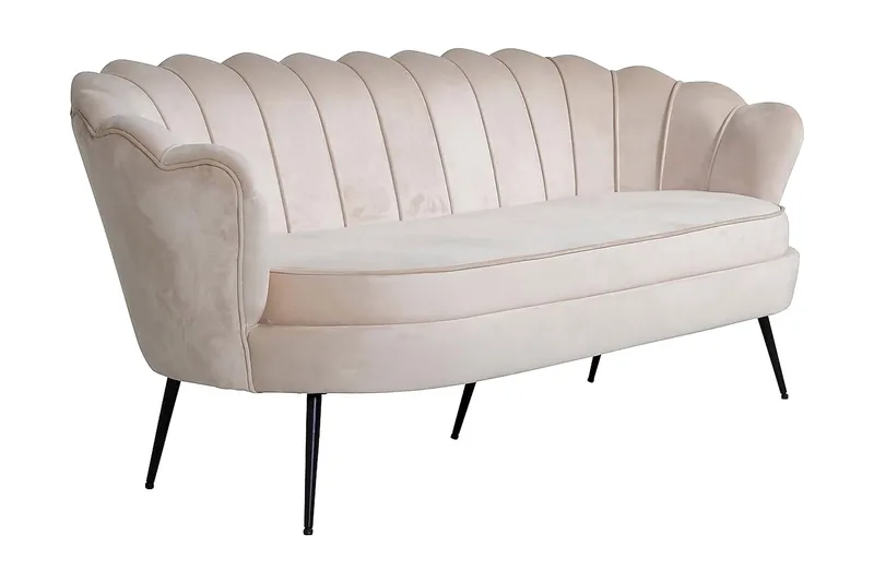 Calais 3-sits Soffa - Beige - Products - Möbler - Soffa - 3 sits soffa