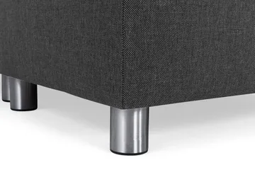 Crazy 5-sits Högervänd U-formad X-Large Soffa med Divan och Schäslong i Tyg - Antracit - Products - Möbler - Soffa - U-soffa