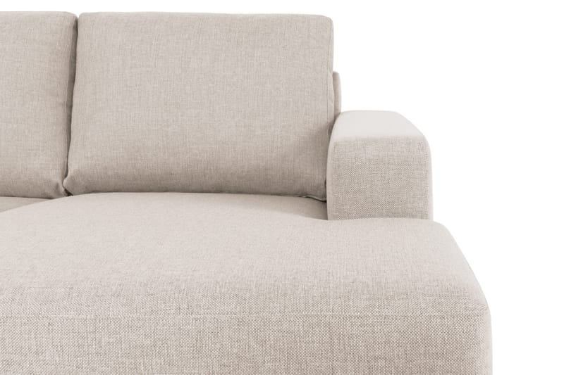 Crazy 5-sits Vänstervänd U-formad X-Large Soffa med Divan och Schäslong i Tyg - Beige - Products - Möbler - Soffa - U-soffa