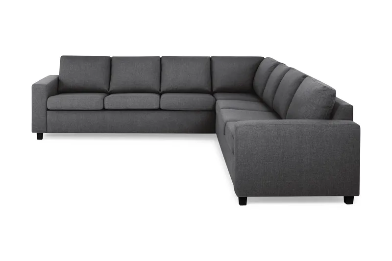 Crazy 6-sits Vändbar L-formad X-Large Hörnsoffa i Tyg - Mörkgrå - Products - Möbler - Soffa - Hörnsoffa