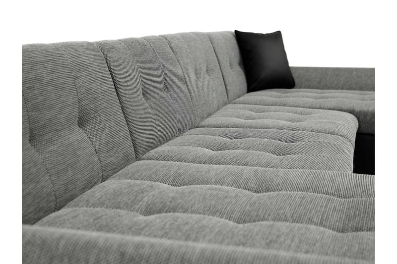 Dewitt Bäddsoffa Dubbelschäslong 4-sits i Sammet - Gul - Products - Möbler - Soffa - Sammetssoffa