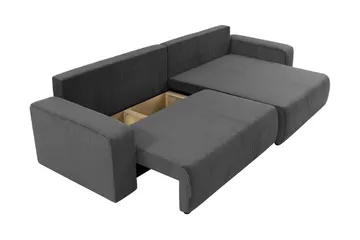 Barile Soffa med Divan 3-sits - Beige - Products - Möbler - Soffa - Divansoffa & schäslongsoffa - 3 sits soffa med divan
