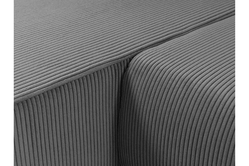 Barile Soffa med Divan 3-sits - Gr å - Products - Möbler - Soffa - Divansoffa & schäslongsoffa - 3 sits soffa med divan