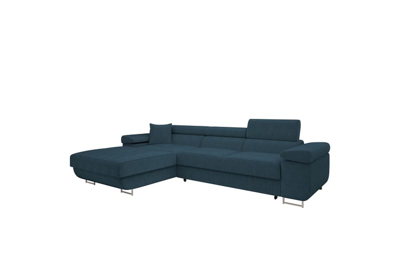 Gabina Soffa med Divan 3-sits - Blå - Products - Möbler - Soffa - Divansoffa & schäslongsoffa - 3 sits soffa med divan