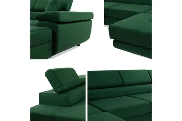 Gabina Soffa med Divan och Schäslong 4-sits - Vit - Products - Möbler - Soffa - Divansoffa & schäslongsoffa - 4 sits soffa med divan