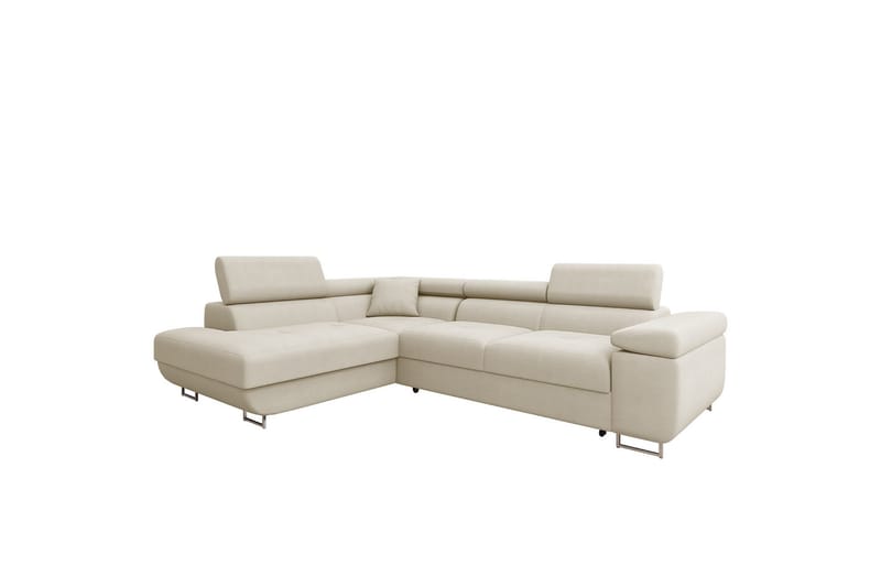 Gabina Soffa med Schäslong 3-sits, Beige