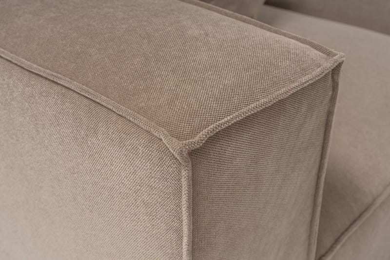 Gregor Soffa med Divan 4-sits - Cappucino - Products - Möbler - Soffa - Divansoffa & schäslongsoffa - 4 sits soffa med divan