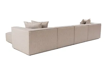 Gregor Soffa med Divan 4-sits - Sand beige - Products - Möbler - Soffa - Divansoffa & schäslongsoffa - 4 sits soffa med divan